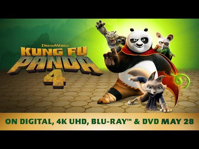 Kung Fu Panda 4 | Own on Digital, 4K Ultra HD & Blu-ray May 28