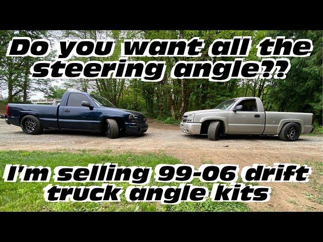 DRIFT TRUCK ANGLE KITS ARE HERE!! FULL INSTALL VIDEO!!