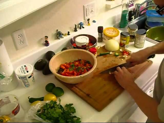 Black bean salsa