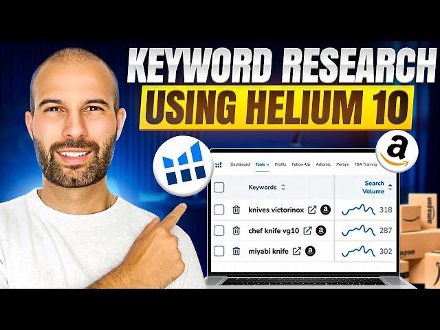 How To Do Amazon Keyword Research Using Helium 10 | FULL Tutorial!