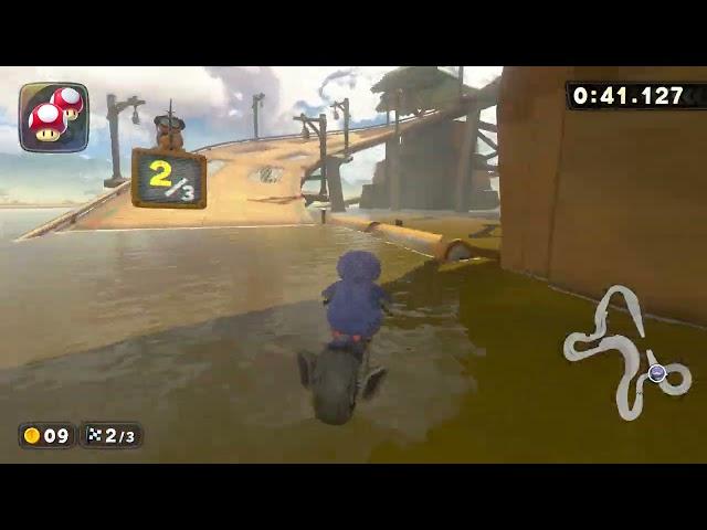 Faraway Oasis - 2:00.779 - James (Mario Kart World world record)