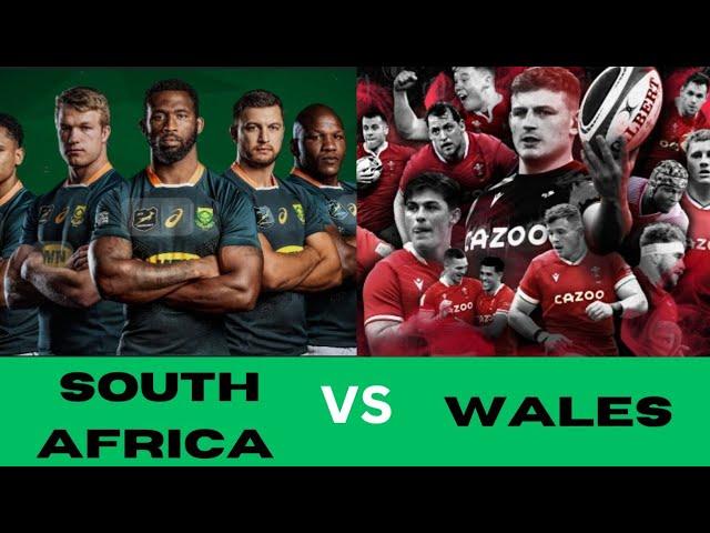 Sourh Africa vs. Wales ● Nov 23, 2024 ●