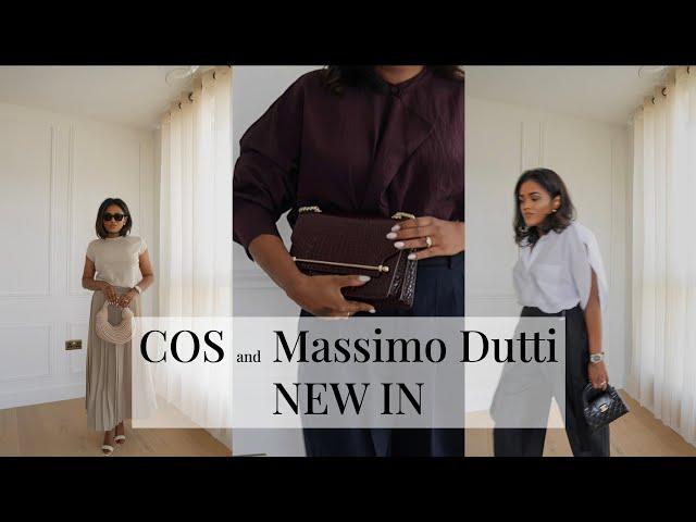 COS and Massimo Dutti - Premium High Street Summer to Fall/Autumn Classics Try on Haul