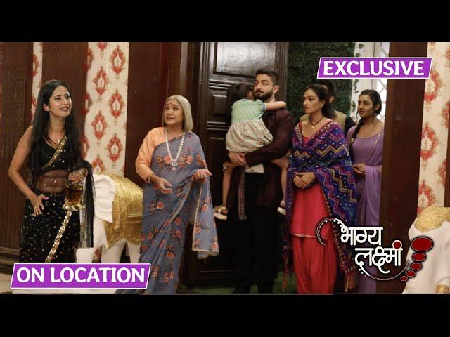 Bhagya Lakshmi | On Location | Rishi Aur Lakshmi Ka Griha Pravesh, Malishka Ne Pi Sharab