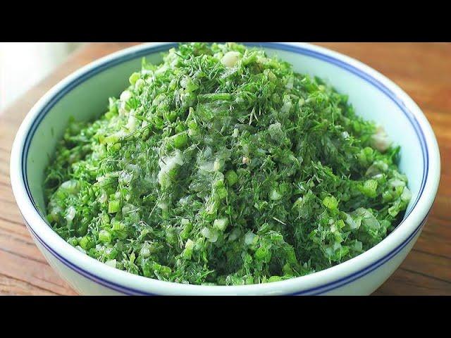 When you season the minced dumpling with fennel  remember not to add a pile of condiments. I will t