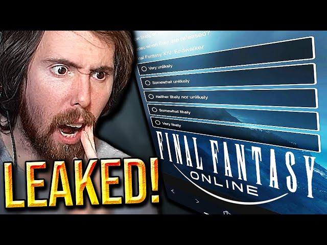 Blizzard Scared of FFXIV!? Asmongold on Leaked WoW Survey