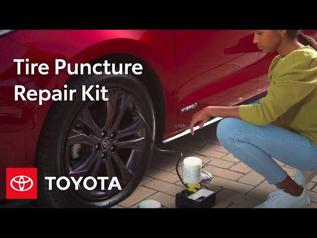 Toyota How To: Tire Puncture Repair Kit | Toyota