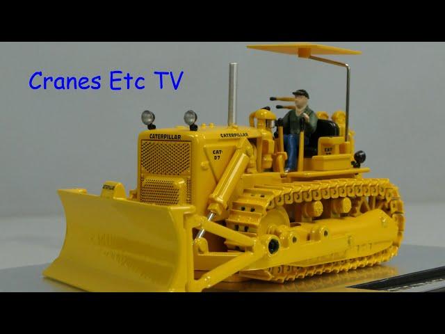 Diecast Masters Caterpillar D7C  Track-Type Tractor by Cranes Etc TV