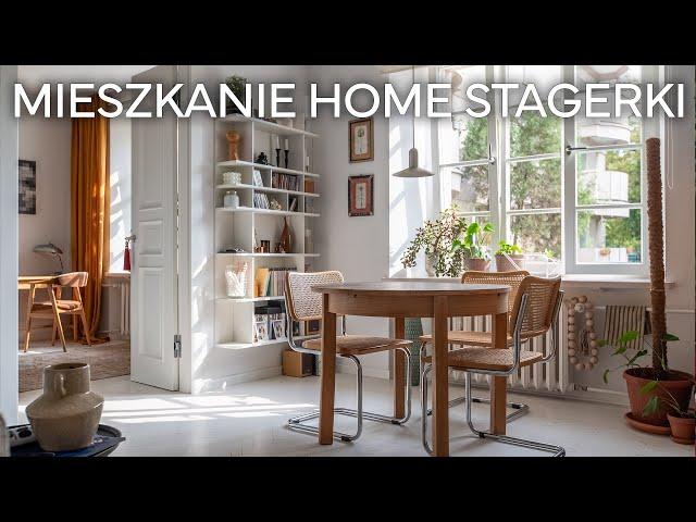 Pomysłowe rozwiązania w mieszkaniu home stagerki | HOME TOUR