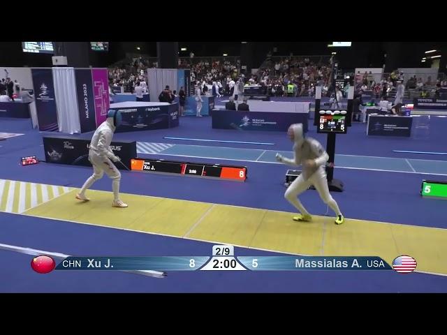 Milano 2023 Mens Foil CHINA CHN vs USA