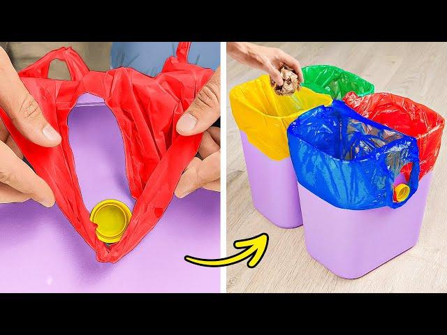 SAVE OUR PLANET TOGETHER ️ RECYCLE & WASTE SORTING HACKS ️