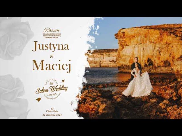 Zwiastun weselny "Justyna x Maciej." - Wedding Promo