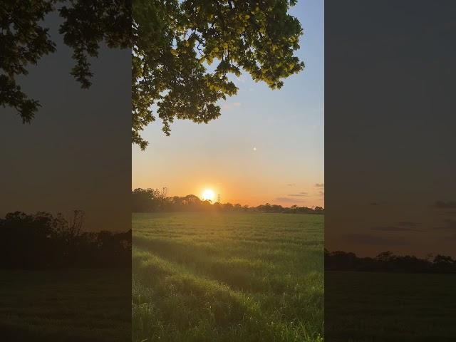 A beautiful sunset ending my first day filming Antiques Roadtrip. Perfect end to the day!