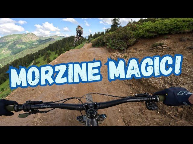 Strangers united by MTB - Epic day exploring Morzine