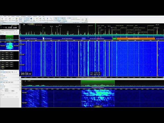 Scrambled Speech or a Transmitter fault?