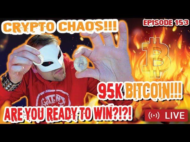 Crypto Otaku - CRYPTO CHAOS!!! 95K BITCOIN!! MARKET BRACES FOR 100K?!?! [Episode 153]