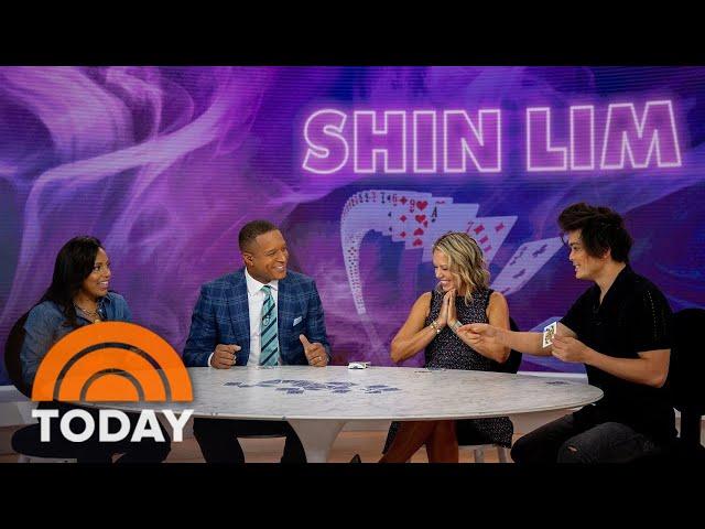 See Shin Lim amaze TODAY cohosts with live playing card illusion