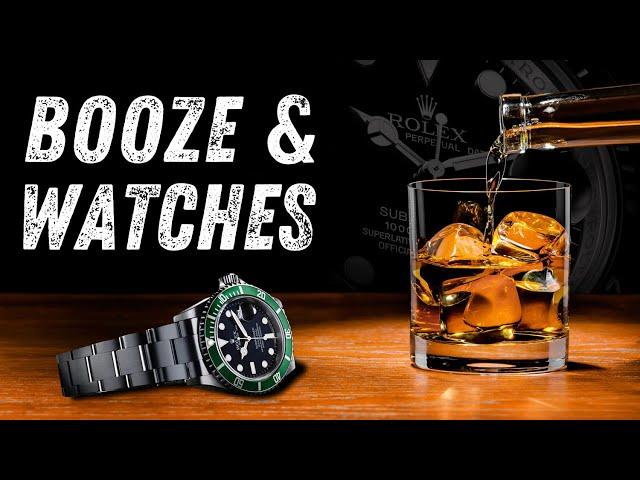 Matching Booze with Watches (Rolex, Grand Seiko, Patek & More)