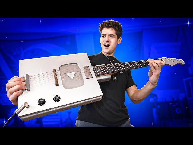 Turning My YouTube Plaque Into a Playable Guitar!