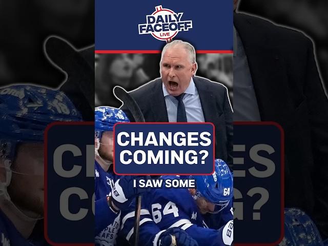 With Shanahan Out | Are BIG CHANGES coming to Toronto?