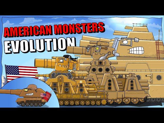 "Evolution of American Tanks" Cartoons about tanks