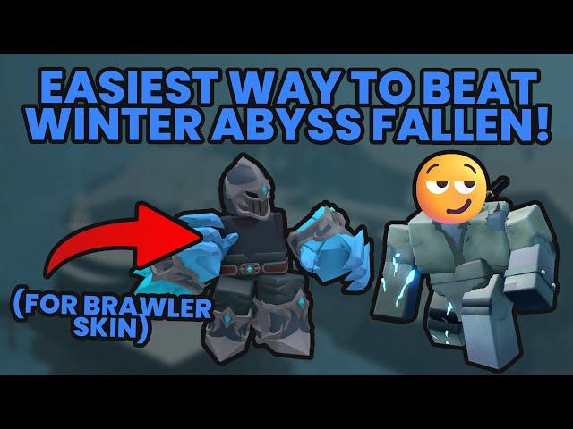 Duo Fallen Winter Abyss, Easiest Strategy! (Tower Defense Simulator)