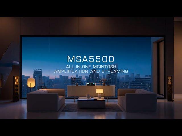 McIntosh MSA5500 Streaming Integrated Amplifier