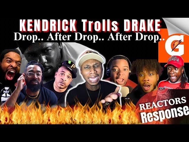 Kendrick Lamar Trolls Drake 'AGAIN' in Gatorade Commercial | Reactors Response