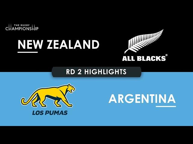 HIGHLIGHTS | NEW ZEALAND v ARGENTINA | The Rugby Championship 2024