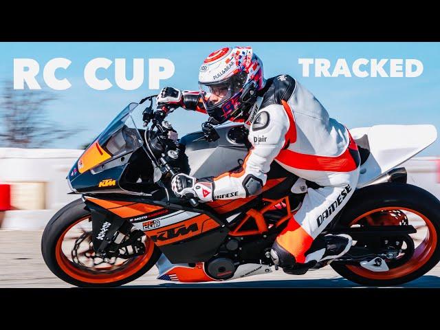 RC390 Cup Bike First Ride Trackday @ Apex Kart Track (This is NOT a toy!)