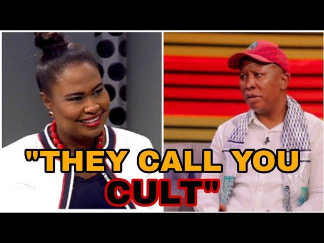 Malema Reacts To Being Called A CULT LEADER