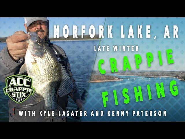 Late Winter Crappie Fishing at Norfork Lake, AR