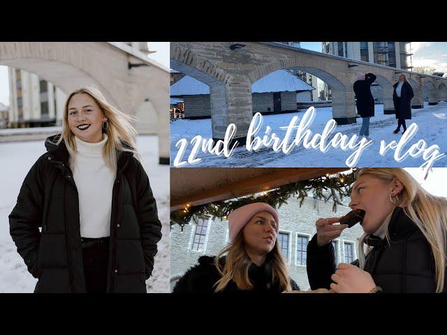 22ND BIRTHDAY VLOG I photoshoot, vegan treats, shopping