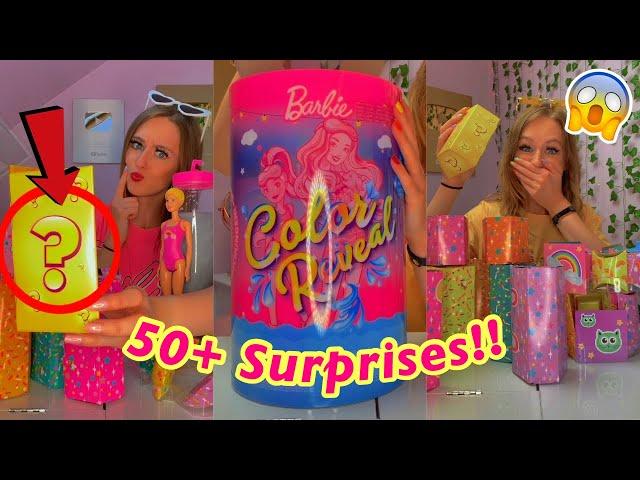 [ASMR] UNBOXING THE WORLD'S BIGGEST WATER REVEAL BARBIE!!*50+ SURPRISES!!* | Rhia Official