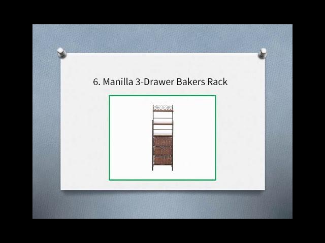 Top 10 Best Standing Baker’s Racks in 2019 Reviews