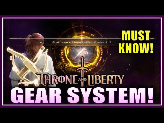 How Gear Works in Throne & Liberty! - Level Up, Transfer & Trait!