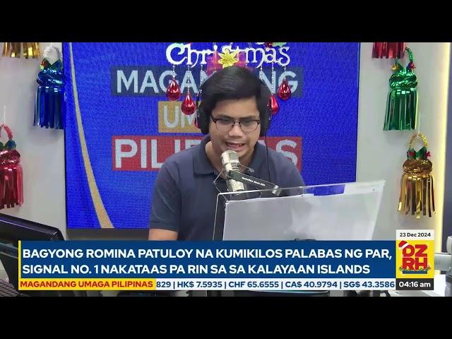 MAGANDANG UMAGA PILIPINAS with EDNIEL PARROSA (12/23/2024)