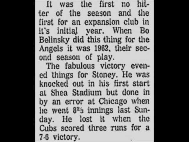 Expos Press Archives - Stoneman No-Hits Philadelphia