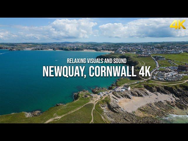 (4K) Drone - Newquay Cornwall - Seeking Ambience