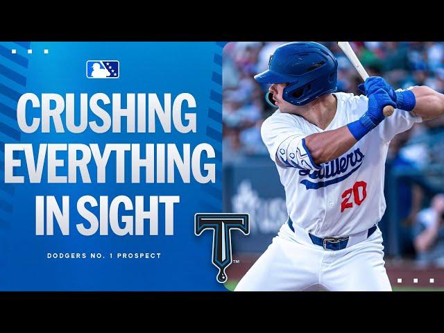 Dodgers' Dalton Rushing crushes a grand slam  | MiLB Highlights