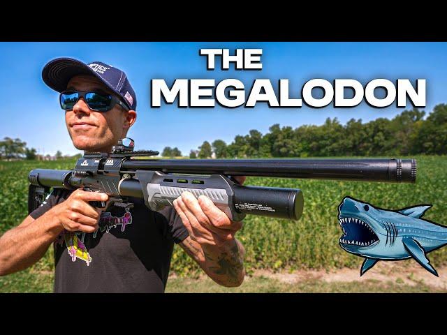 The MEGALODON 50cal Pump Action Air Gun!