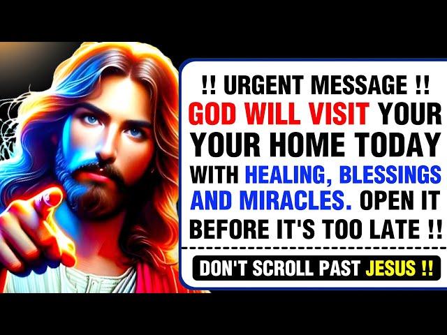  !! URGENT MESSAGE !! GOD WILL VISIT YOUR HOME TODAY URGENT । DON'T AVOID GOD । #jesus #god #heaven