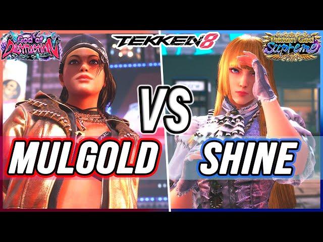 T8  Mulgold (Azucena) vs Shine (Lili)  Tekken 8 High Level Gameplay