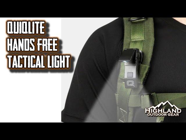 QuiqLite: Hands-Free, Tactical Lighting Solution. Great for the Trail, Too!
