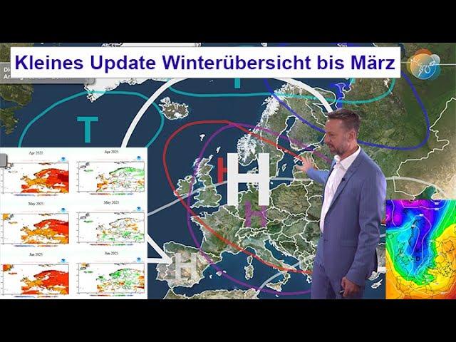 Update Winter 2024/25: NOAA mit Supermildwinter, Einzelläufe mit Winter. ECMWF mit Omega im Februar.