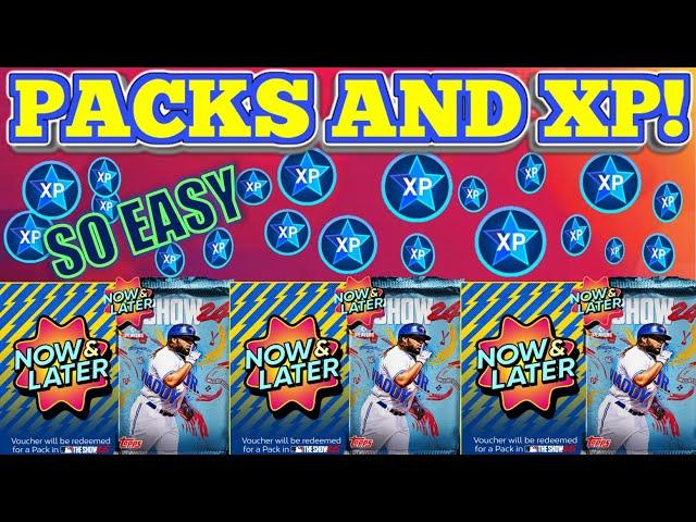 *BEST* Pack AND XP Method RIGHT NOW! MLB The Show 24