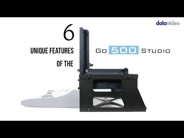 【Official】4-in-1 Portable GO 500 Studio Turnkey Solution｜Datavideo