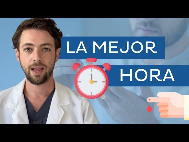 ¿Cuándo REVISAR la GLUCOSA? (la MEJOR HORA) ⏰