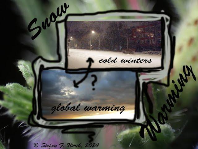 Why global warming and cold winter days don't contradict each other