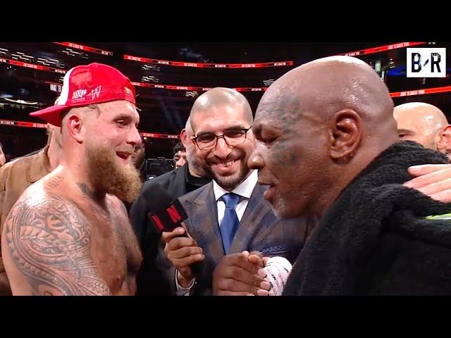 Jake Paul & Mike Tyson Full Post-Fight Interview | #PaulTyson